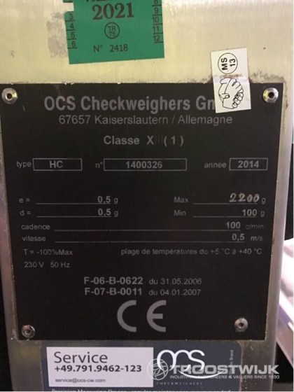 2014 OCS Checkweigher Pic 02